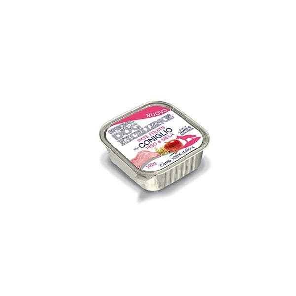 BARQUETTE SP.DOG FRUITS RABB/RICE/APPLE 150GR