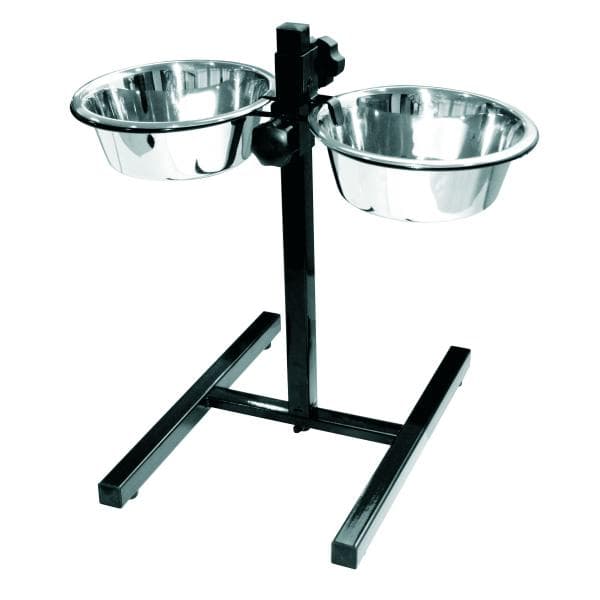 DINNER SET SOLID BLACK 2X20CM                                           